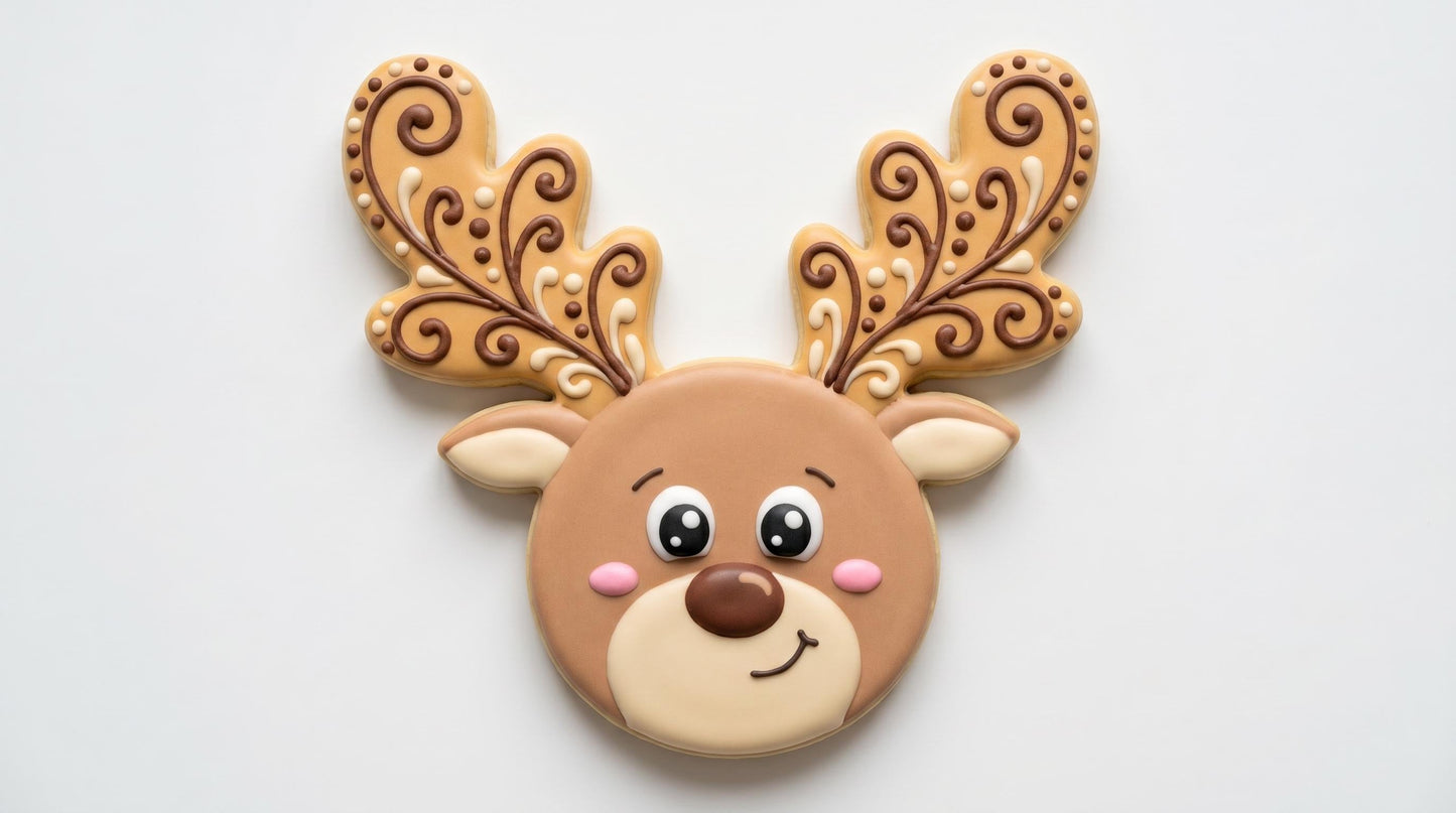 ⭐ Cozy Critters Holiday Cookie Cutters & Stamps – Woodland Christmas Collection