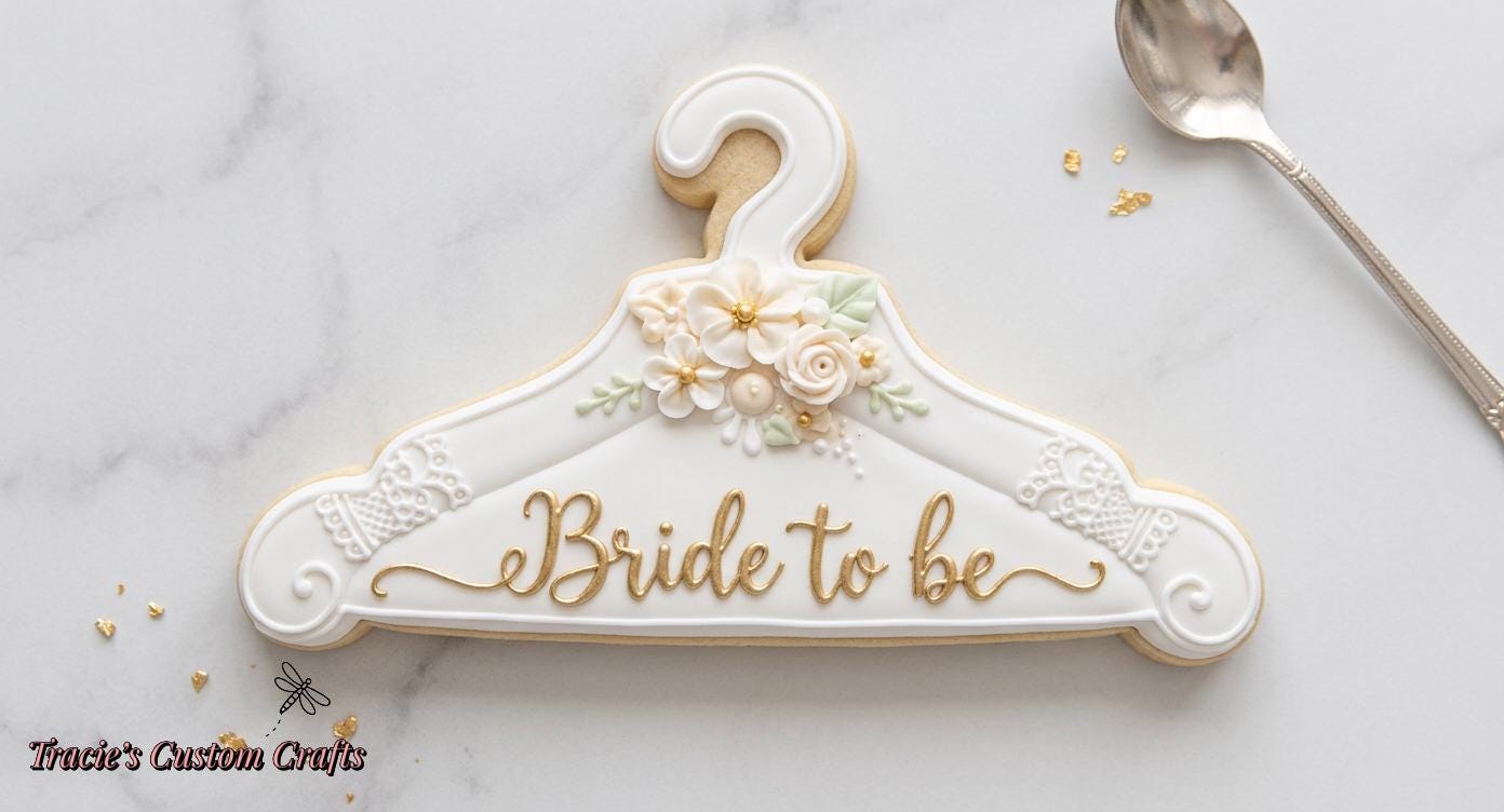 ⭐ She’s Tying the Knot Cookie Cutters & Stamps – Modern Bridal Shower Collection