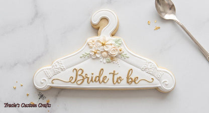⭐ She’s Tying the Knot Cookie Cutters & Stamps – Modern Bridal Shower Collection
