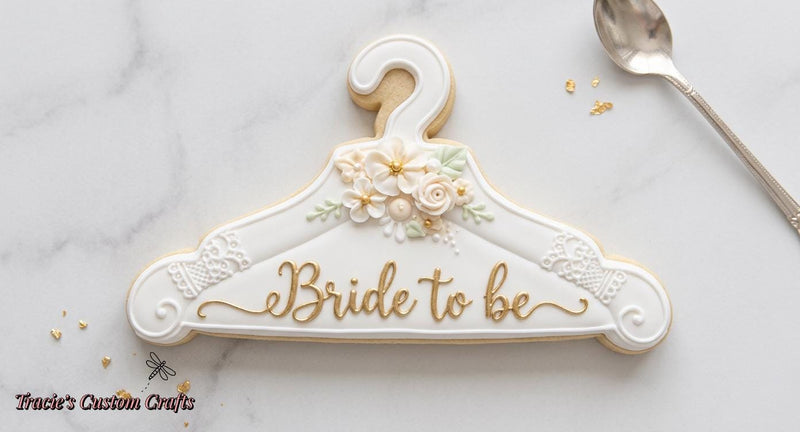 ⭐ She’s Tying the Knot Cookie Cutters & Stamps – Modern Bridal Shower Collection