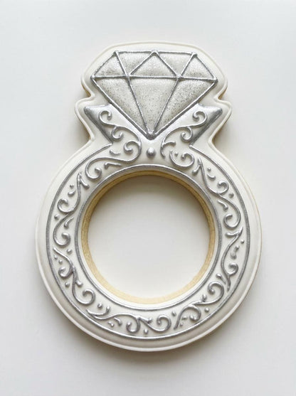 ⭐ Elegant Wedding Cookie Cutters & Stamps – Modern Bridal Celebration Collection