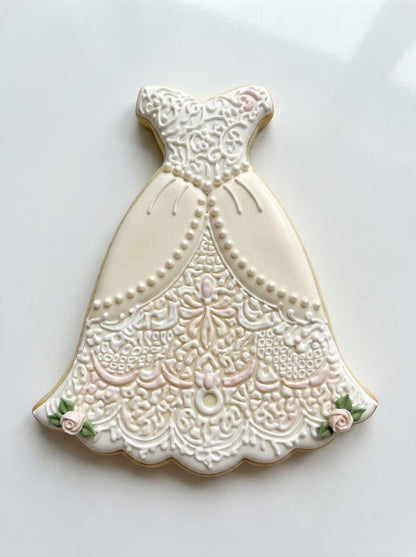 ⭐ Elegant Wedding Cookie Cutters & Stamps – Modern Bridal Celebration Collection