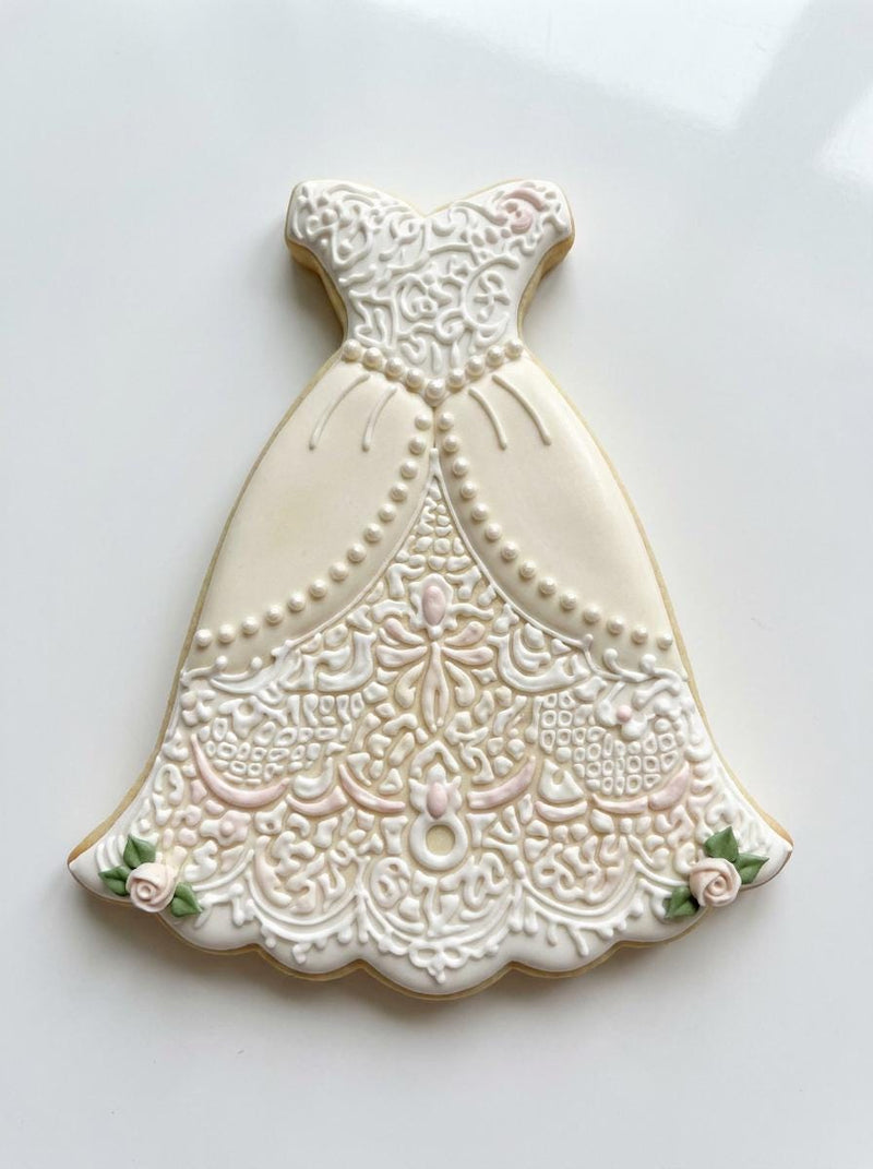 ⭐ Elegant Wedding Cookie Cutters & Stamps – Modern Bridal Celebration Collection
