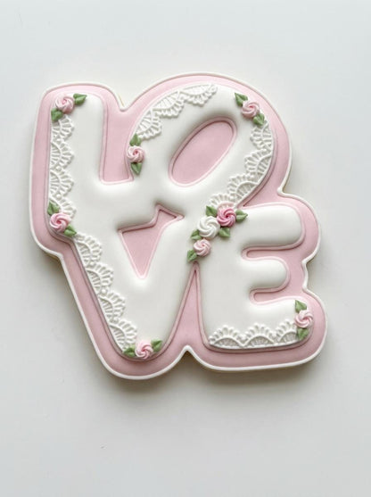 ⭐ Elegant Wedding Cookie Cutters & Stamps – Modern Bridal Celebration Collection