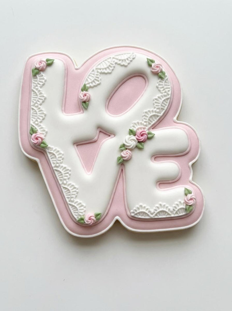 ⭐ Elegant Wedding Cookie Cutters & Stamps – Modern Bridal Celebration Collection