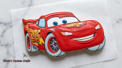 ⭐ Cars Cookie Cutters & Stamps – Race Day Character Collection