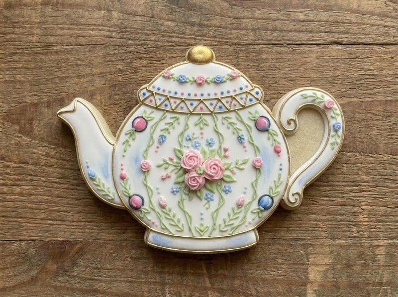 ⭐ Sweet Tea Time Cookie Cutters & Stamps – Charming Tea Party Collection