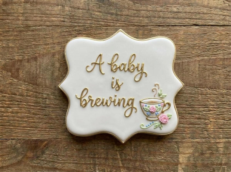⭐ Sweet Tea Time Cookie Cutters & Stamps – Charming Tea Party Collection