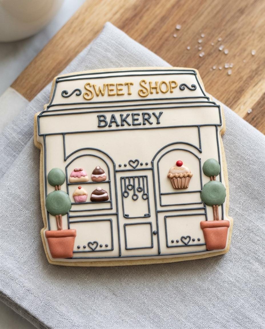 ⭐ Sugar Kissed Bakery Cookie Cutters & Stamps – Sweet Shop Cookie Collection