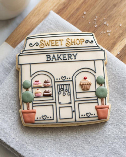 ⭐ Sugar Kissed Bakery Cookie Cutters & Stamps – Sweet Shop Cookie Collection