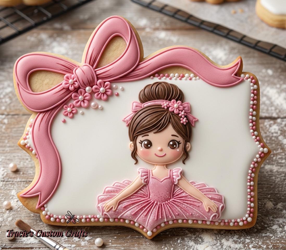 ⭐ Prima Ballerina Cookie Cutters & Stamps – Elegant Ballet & Princess CollectionPrima Ballerina Cookie Cutters & Stamps | Ballet Slippers, Swan, Ballerina, Bow, Rose | Ballet Birthday Cookies | Princess Party