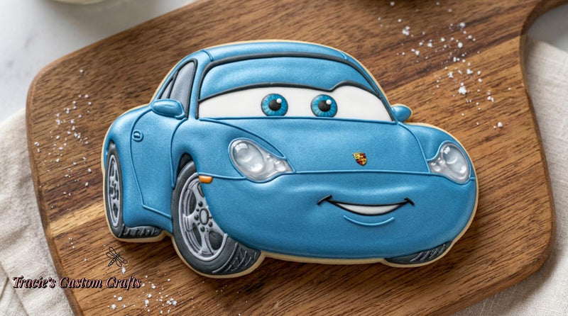 ⭐ Cars Cookie Cutters & Stamps – Race Day Character Collection