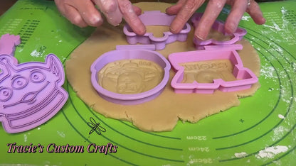 ⭐ Cowboy Christmas Cookie Cutters & Stamps – Western Holiday Collection