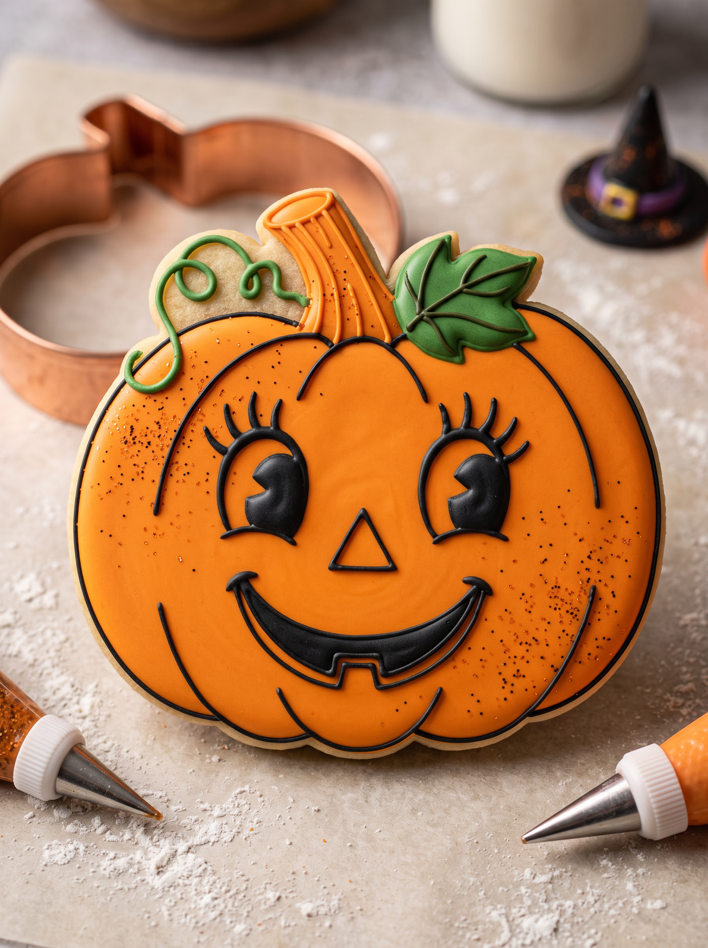 Pumpkin Cookie Cutter & Stamp