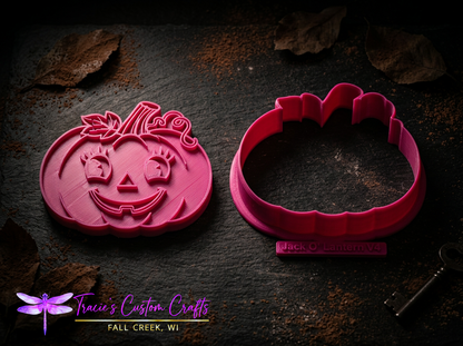 Pumpkin Cookie Cutter & Stamp