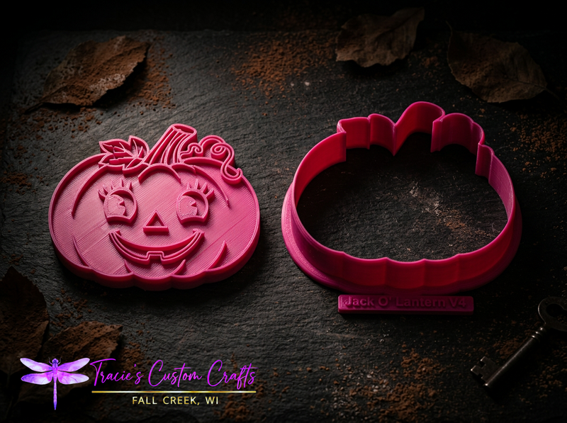 Pumpkin Cookie Cutter & Stamp