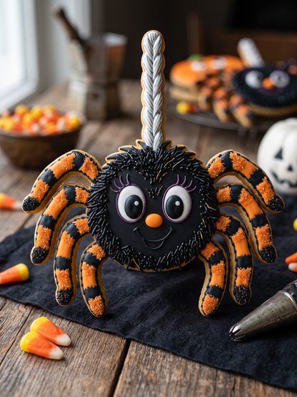 Spider Cookie Cutter & Stamp